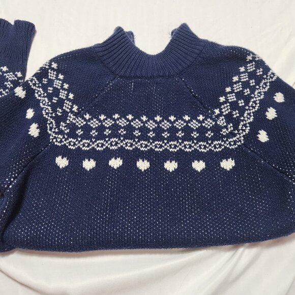 Aerie Knitted "LOVE" Half Zip Oversized Sweater - Picture 8 of 10